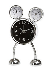 Image showing Metal alarm-clock 