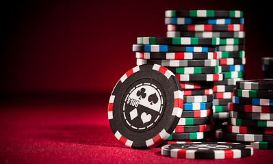 Image showing gambling chips