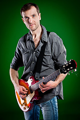 Image showing man with a guitar