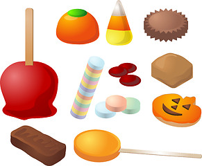 Image showing Halloween candy