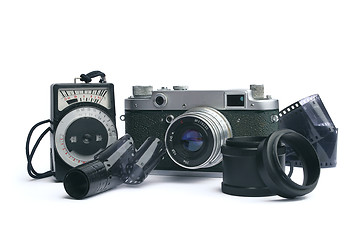 Image showing old camera  - 1950-1960 years