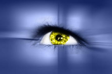 Image showing computer eye