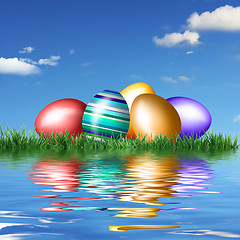 Image showing Beautiful Easter theme