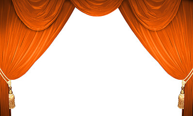 Image showing theater curtains