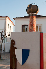 Image showing Republic sculpture in Ourem