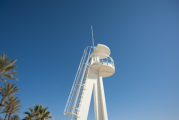 Image showing Lifeguard watchtower