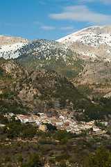 Image showing Mountain village