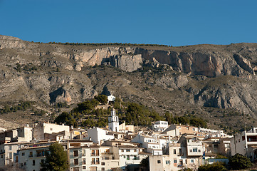 Image showing Old Spanish village