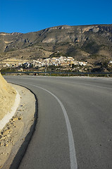 Image showing Costa Blanca road