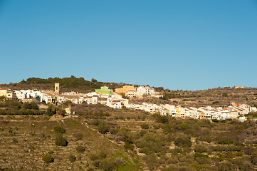 Image showing Mediterranean mountain village