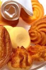 Image showing assortment of tea pastry