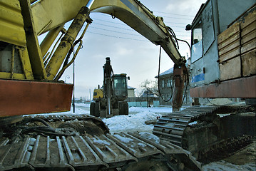Image showing Dredge in city