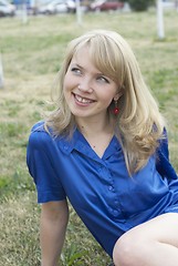 Image showing Smiling woman