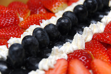 Image showing Norwegian nationalday, 17 mai cake