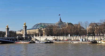 Image showing Pont Alexander III and the Grand Palais