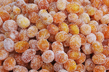 Image showing kumquat candies fruits