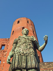 Image showing Roman statue of Augustus