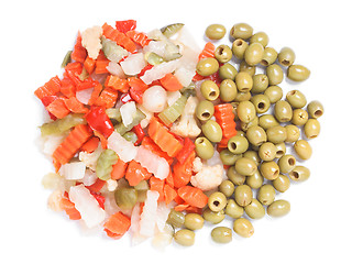 Image showing Mixed vegetables