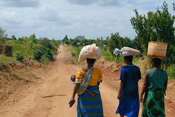 Image showing African women