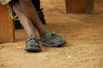 Image showing broken shoes