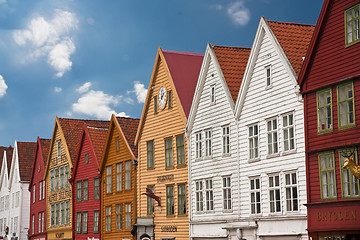 Image showing Bryggen in Bergen