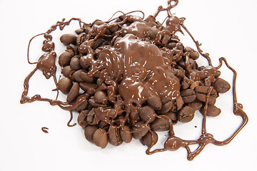 Image showing Messed up coffee beans