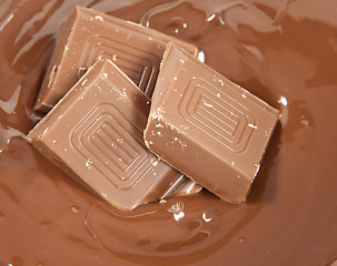 Image showing Sleeping chocolate