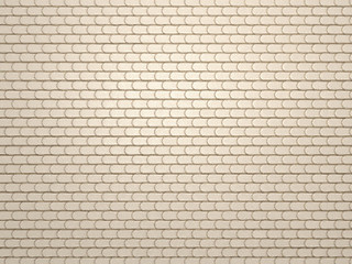 Image showing Leather stitched background with scales texture