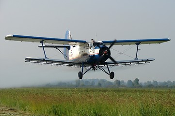 Image showing Crop Dusting