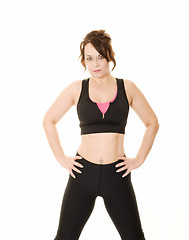 Image showing workout woman