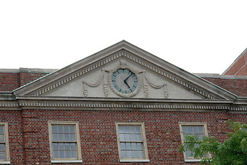 Image showing Clock in Harvard Square Cambridge Massachusetts