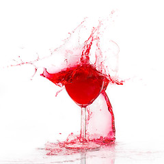 Image showing glasswine. Broken.