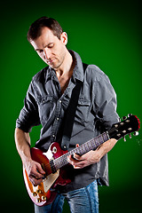 Image showing man with a guitar