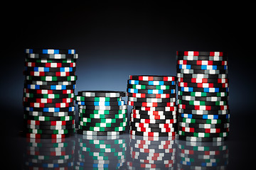 Image showing gambling chips