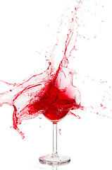 Image showing glasswine. Broken.