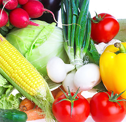 Image showing vegetables. Healthy food