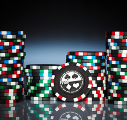 Image showing gambling chips