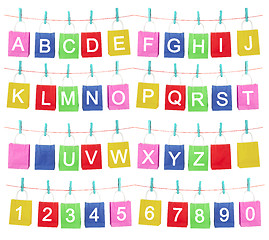 Image showing alphabet