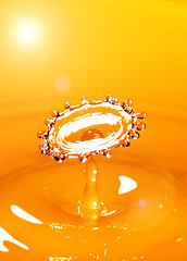 Image showing orange juice