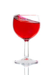 Image showing full beaker of wine