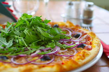 Image showing pizza