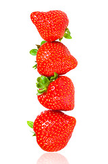 Image showing Ripe strawberry