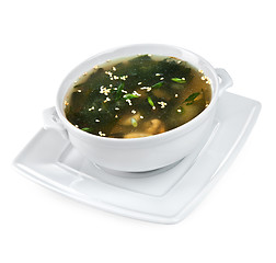 Image showing Soup from seafood