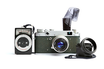 Image showing old camera  - 1950-1960 years