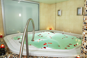 Image showing Bath of a jacuzzi 