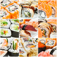 Image showing Sushi Roll