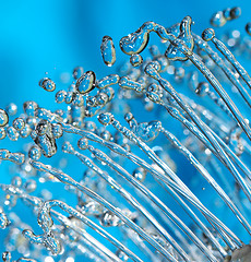 Image showing Shower with drops of water...