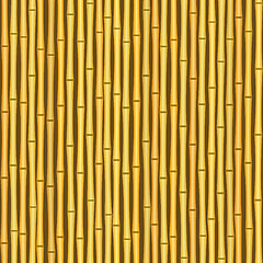 Image showing vintage bamboo wall seamless texture background