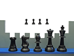 Image showing chess rampart