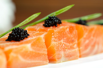 Image showing Salmon Slices